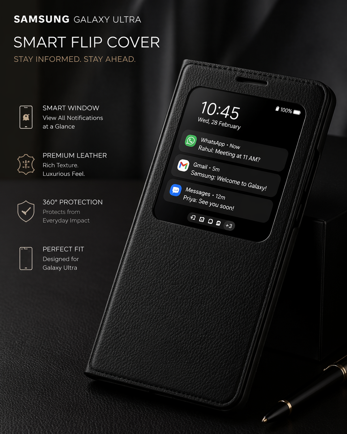Smart View Flip Cover
