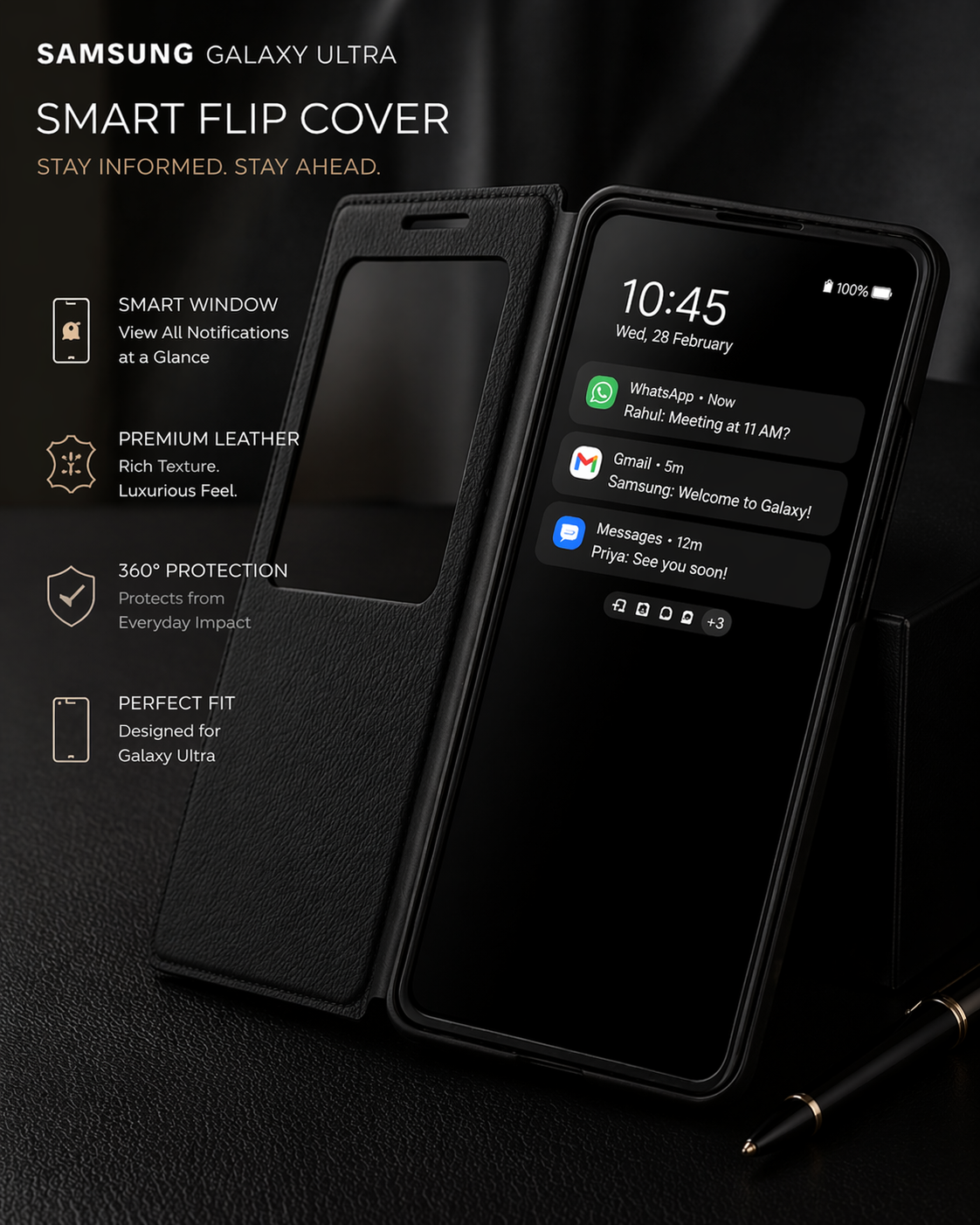 Smart View Flip Cover