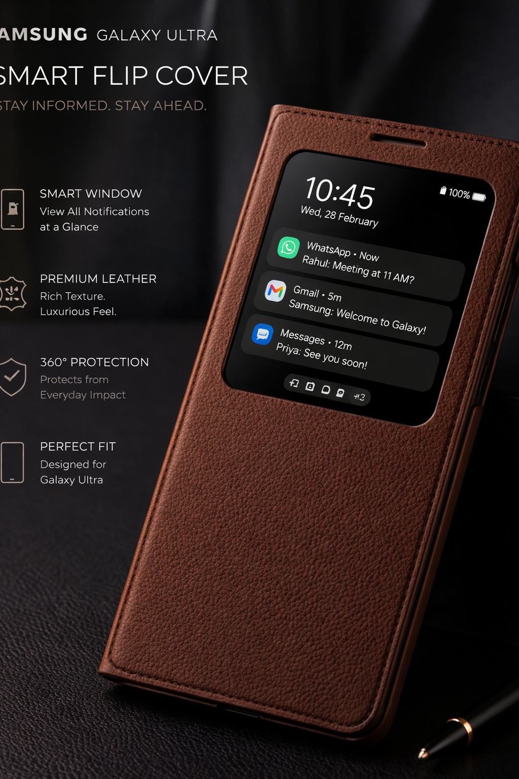 Smart View Flip Cover