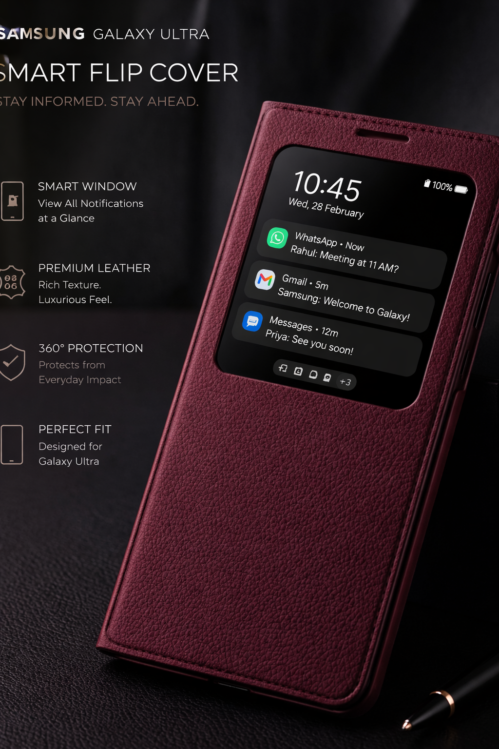 Smart View Flip Cover